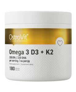OstroVit - OstroVit Omega 3 D3+K2 (180 kapsúl)