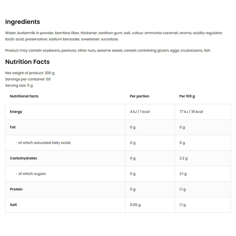 OstroVit - Omáčka s príchuťou slaného karamelu (300 g) – Obrázok 4