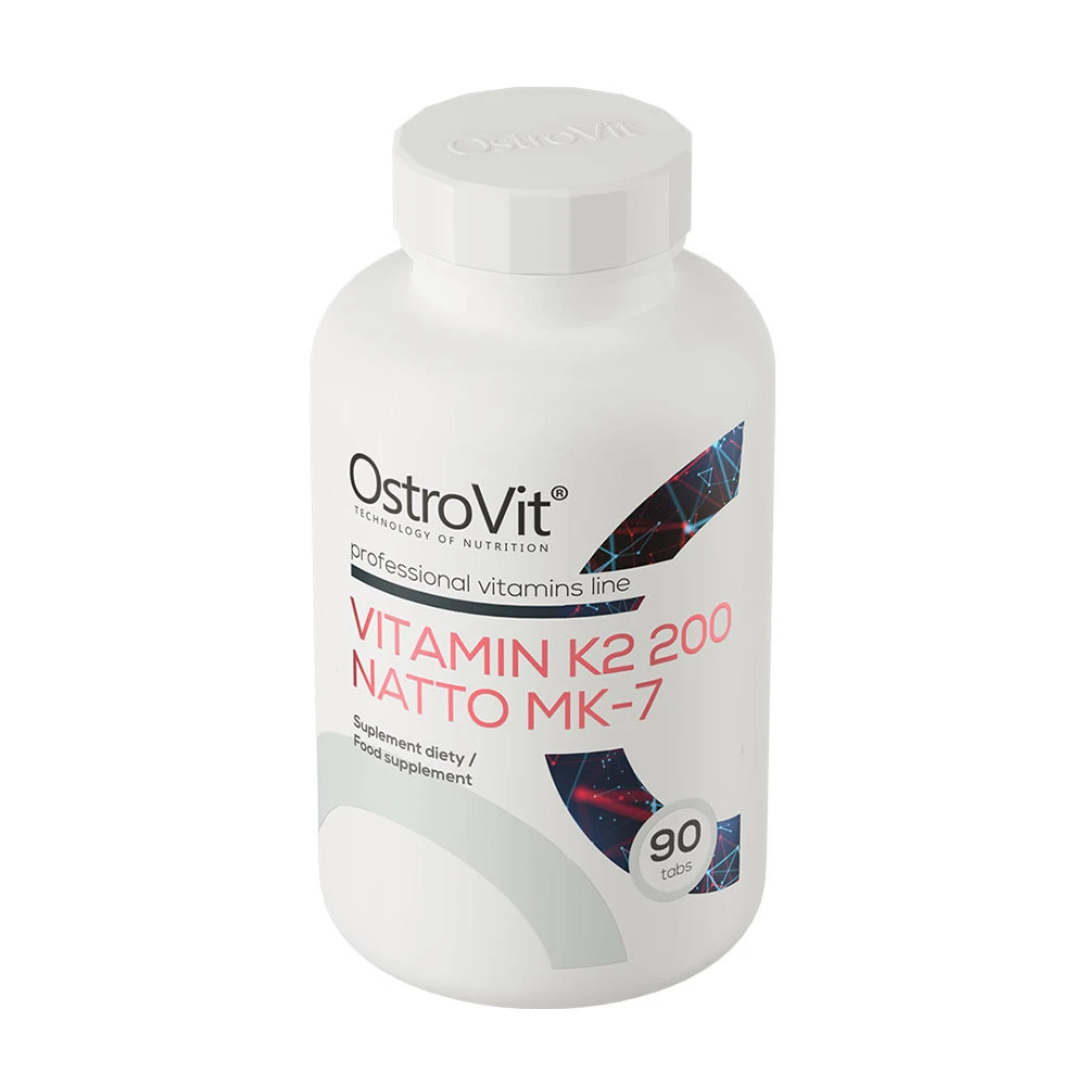 OstroVit - OstroVit Vitamín K2 200 Natto MK-7 (90 tabliet) – Obrázok 3