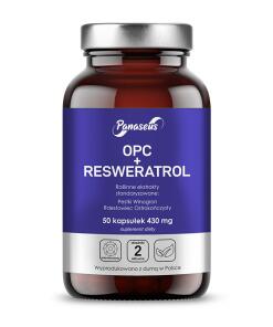 Panaseus - PANASEUS OPC + resveratrol (50 kapsúl)