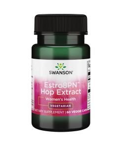 Swanson - SWANSON Estro8Pn extrakt z chmeľu 10 mg, 60 vcaps