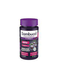 Sambucol - Sambucol Kids Želatínové cukríky pre deti (30 želatínových cukríkov, čierny baza)