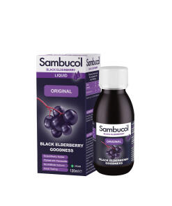 Sambucol - Pôvodný tekutý Sambucol (120 ml, čierna baza)