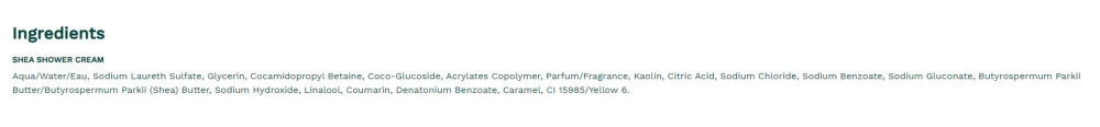 The Body Shop - Krémový sprchový gél Shea (250 ml) – Obrázok 2