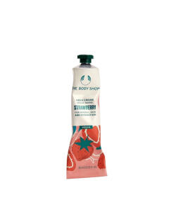 The Body Shop - Vegánsky krém na ruky s jahodovou vôňou (30 ml, Jahoda)