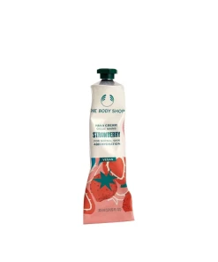 The Body Shop - Vegánsky krém na ruky s jahodovou vôňou (30 ml, Jahoda)