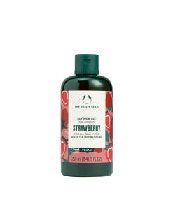 The Body Shop - Vegánsky sprchový gél s jahodovou vôňou (250 ml, Jahoda)