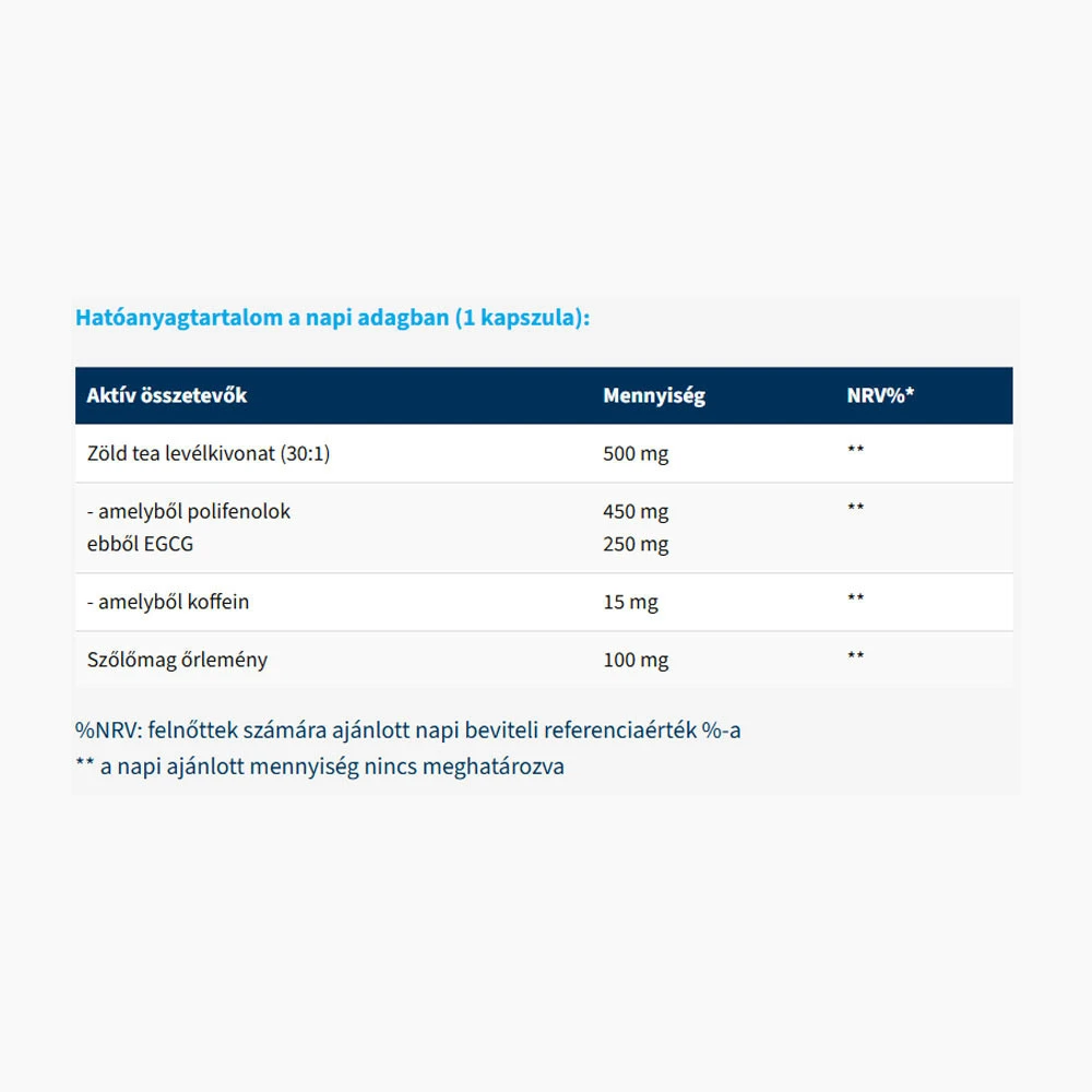 USA medical - Extrakt zeleného čaju 50% EGCG (60 kapsúl) – Obrázok 2