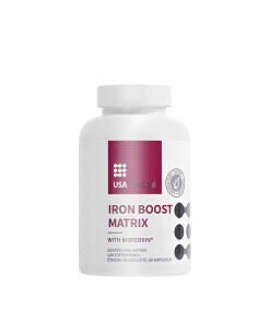 USA medical - USA medical Železo Boost Matrix BioFerrin® (60 kapsúl)