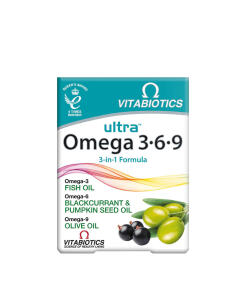 Vitabiotics Ultra Omega 3-6-9 (60 kapsúl)