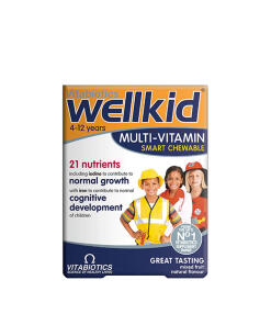 Vitabiotics - Vitabiotics Wellkid Žuvacie tablety (30 tabliet)