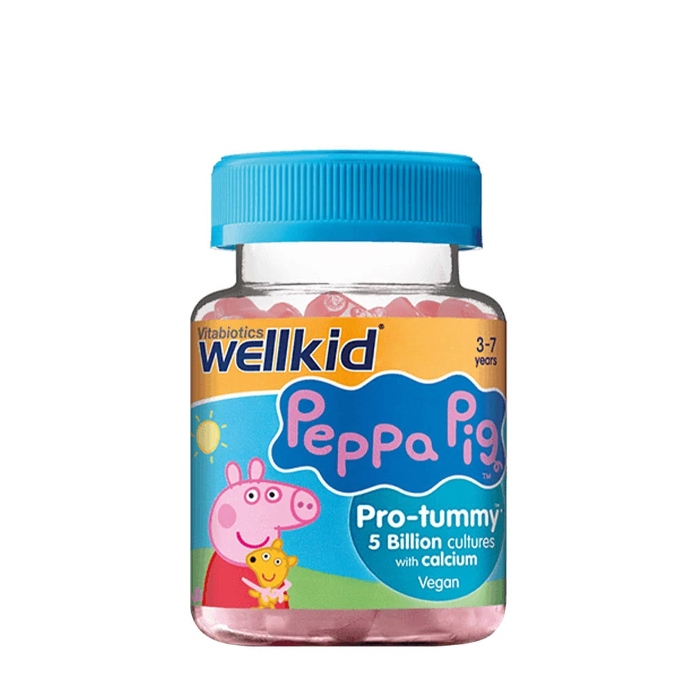 Vitabiotics - Vitabiotics Wellkid Peppa Pig Pro-tummy (30 želatínových cukríkov)