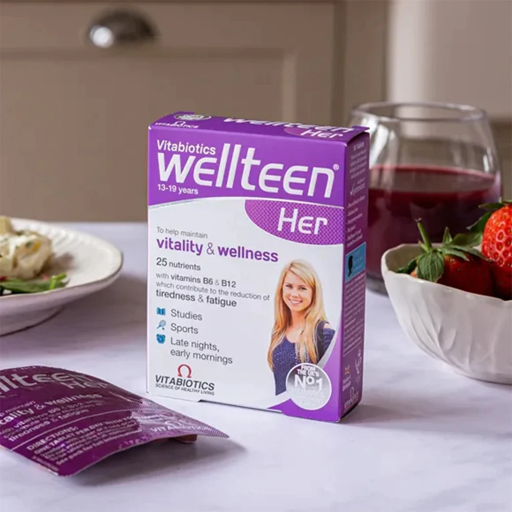 Vitabiotics - Vitabiotics Wellteen pre ne (30 tabliet) – Obrázok 7