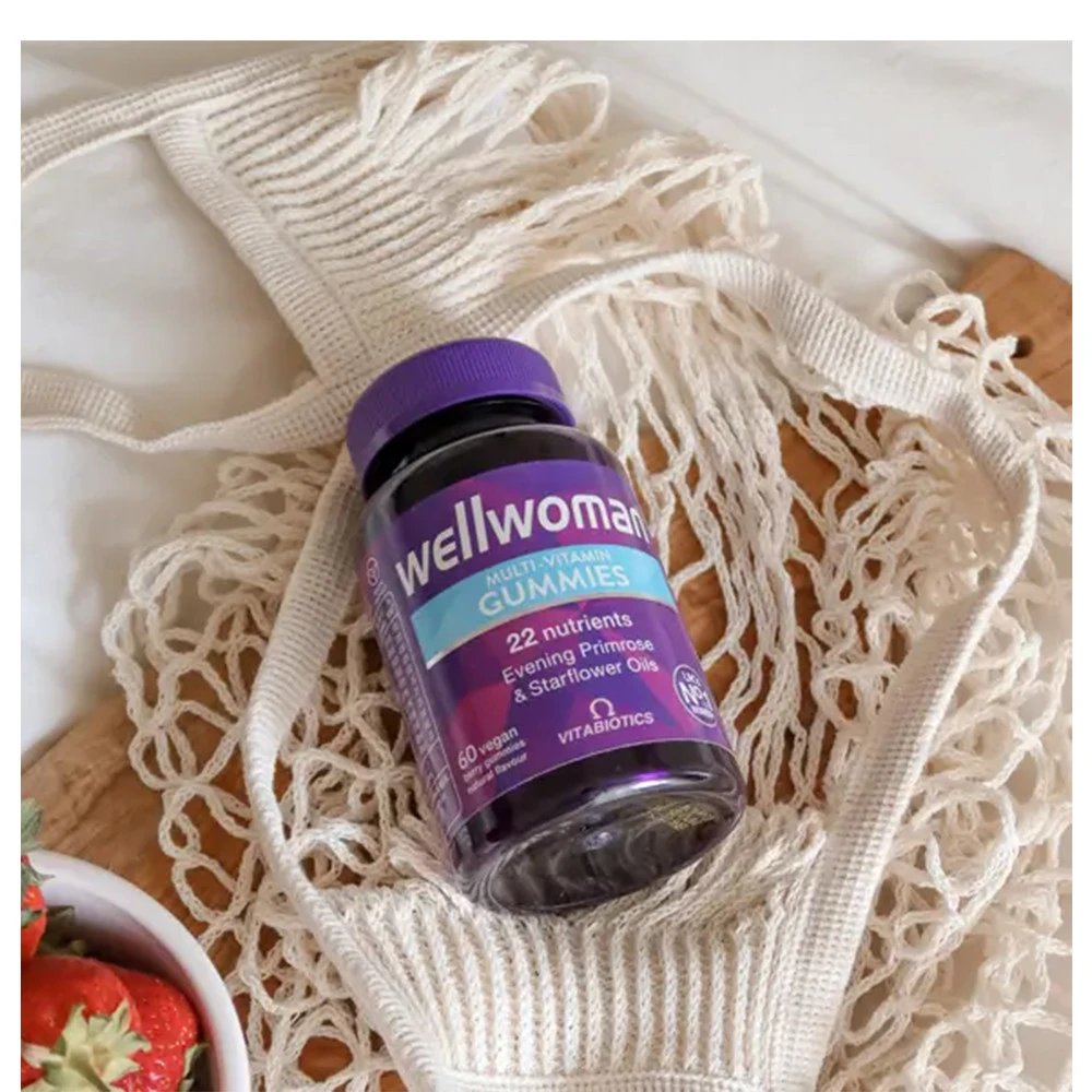 Vitabiotics - Vitabiotics Wellwoman Želé cukríky (60 želé cukríkov, ovocná príchuť) – Obrázok 5