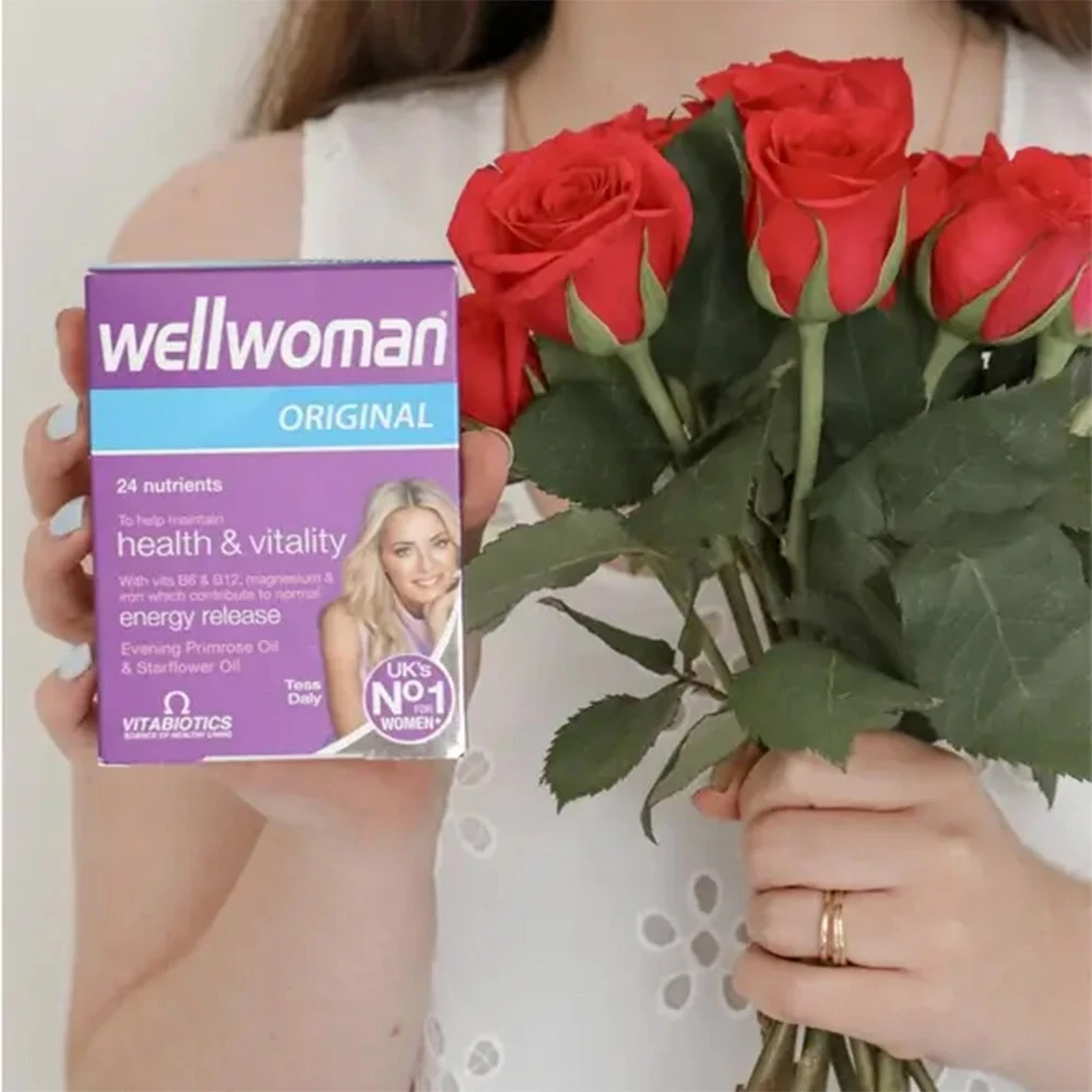 Vitabiotics - Vitabiotics Wellwoman Original - Multivitamín pre ženy (30 kapsúl) – Obrázok 3