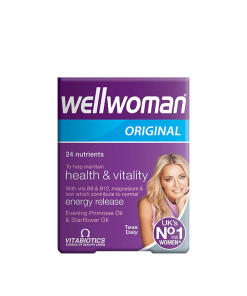 Vitabiotics - Vitabiotics Wellwoman Original - Multivitamín pre ženy (30 kapsúl)