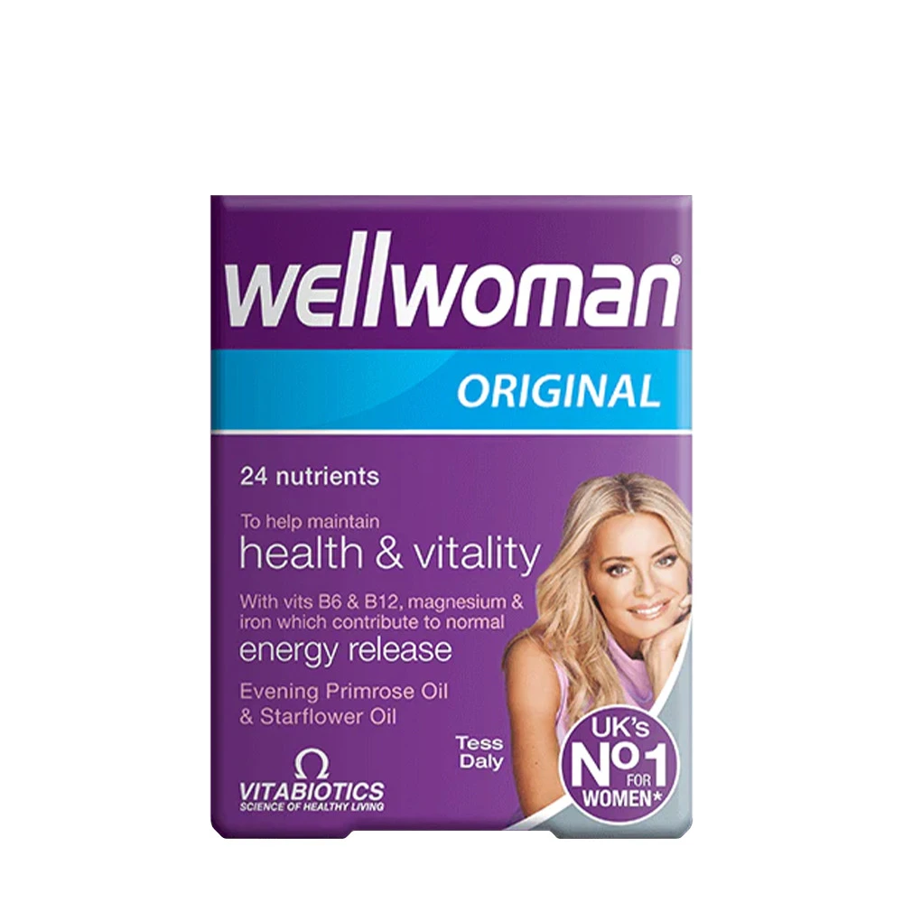 Vitabiotics - Vitabiotics Wellwoman Original - Multivitamín pre ženy (30 kapsúl)