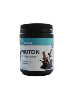 Vitaking - 100% vegánsky proteínový prášok (400 g, čokoláda škorica)