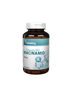 Vitaking - Vitaking B3 Niacínamid 500 mg (100 tabliet)