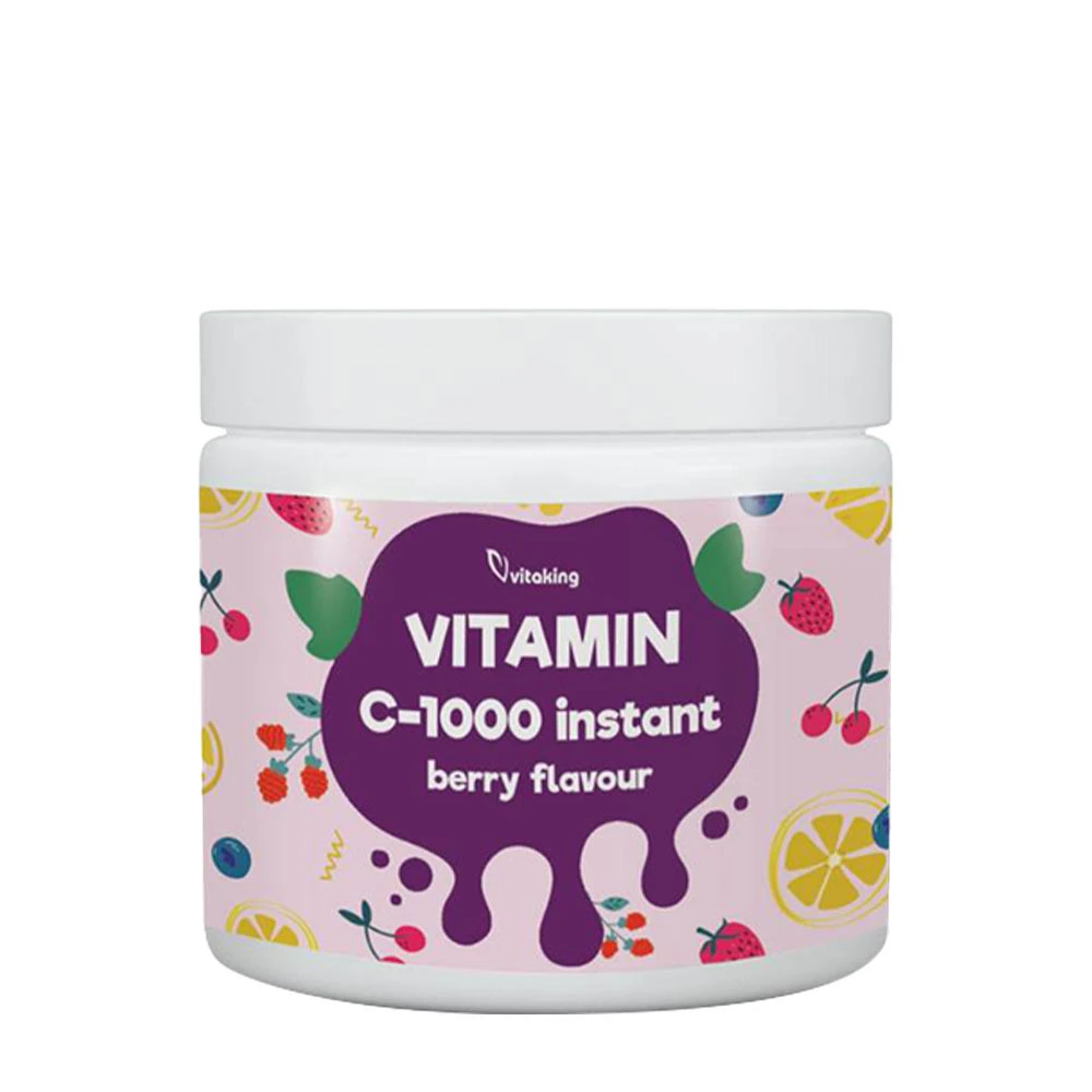 Vitaking - Okamžitý najvyšší prášok s vitamínom C (400 g, černica)