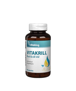 Vitaking - Vitaking Olej z krilu 500 mg (90 mäkkých kapsúl)