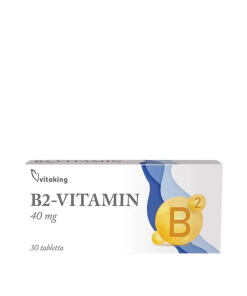 Vitaking - Vitamín B2 40 mg (30 tabliet)