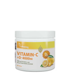 Vitaking - Vitamín C-1000 + D-4000 (200 tabliet)