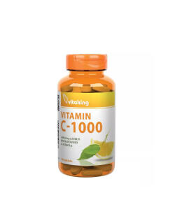 Vitaking - Vitamín C 1000 mg s 50 mg citrusových bioflavonoidov a acerolou (90 tabliet)