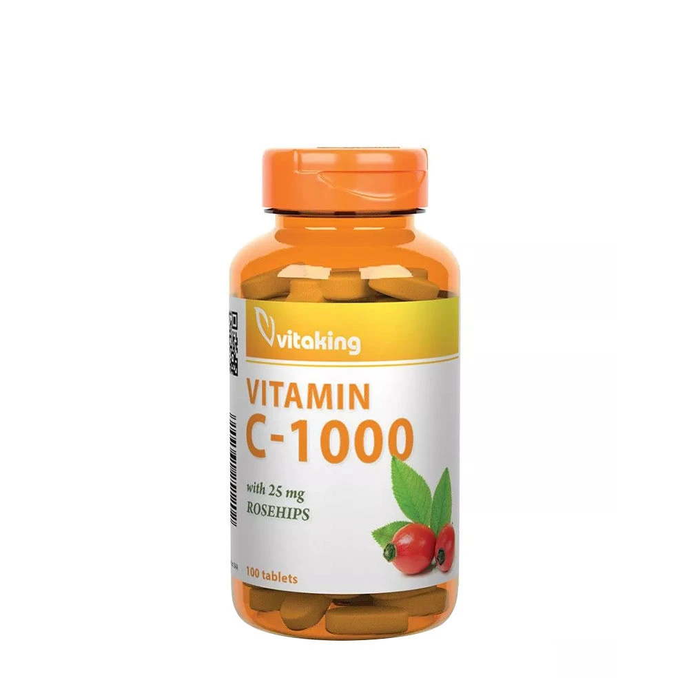 Vitaking - Vitamín C 1000 mg s šípkami (100 tabliet)