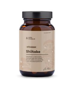 Aura Herbals - AURA HERBALS Mycodrop, Shiitake 30:1, 30% beta-glukán (60 kapsúl)