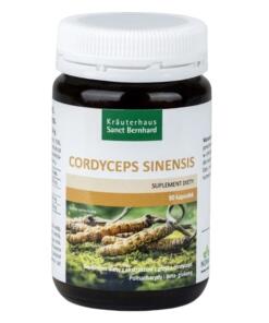 Krauterhaus Sanct Bernhard - Extrakt z huby Cordyceps sinensis (90 kapsúl)