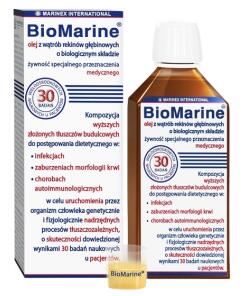 Marinex - MARINEX BioMarine olej z pečeňových tkanív hlbokomorských žralokov s biologickým zložením (100 ml)