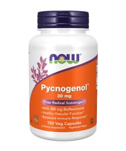 NOW Foods - Pycnogenol 30 mg, 150 kapsúl (rastlinné kapsuly)