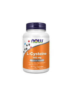 NOW L-Cysteín 500 mg (90 rastlinných kapsúl)