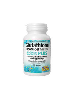 Natural Factors - Glutatión LipoMicel Matrix 300 mg (90 mäkkých kapsúl)