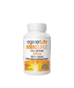 Natural Factors - Natural Factors regenerLife NMNSurge Posilnenie NAD+ 500 mg (30 kapsúl)