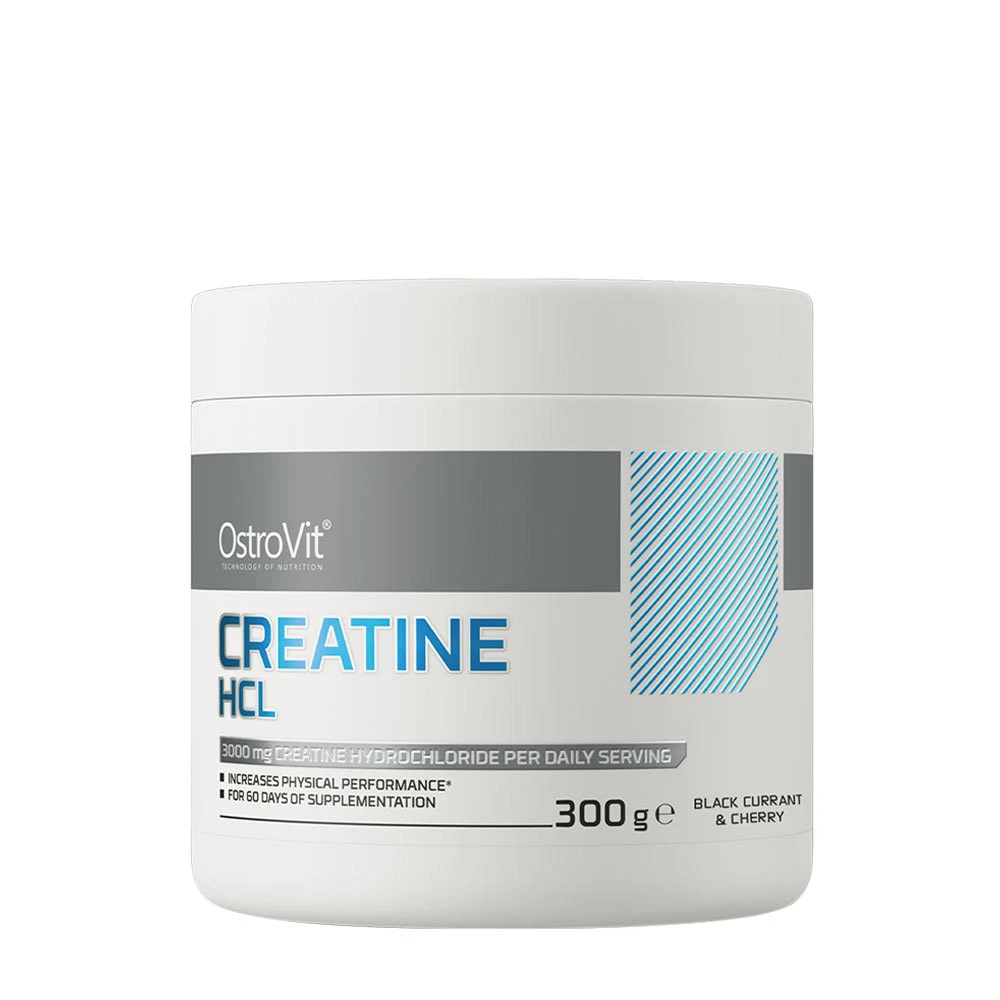 OstroVit - OstroVit Kreatín HCL (300 g, Čierna ríbezľa s čerešňou)