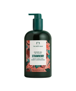 The Body Shop - Vegánsky sprchový gél s jahodovou vôňou (750 ml)