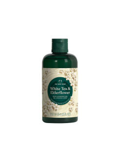 The Body Shop - Gél na kúpanie a sprchovanie s bielym čajom a bázou (250 ml)
