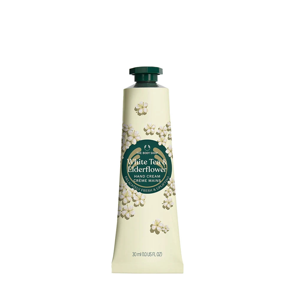 The Body Shop - Krém na ruky s bielym čajom a bázou (30 ml)