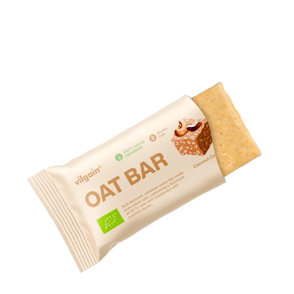 Vilgain - Bio Ovsená Tyčinka Kokos Kešu (50 g)