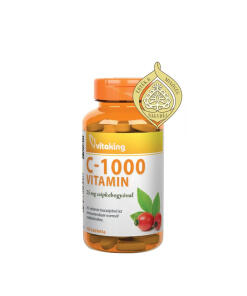 Vitaking - Vitamín C 1000 mg s šípkami 25 mg (100 tabliet)